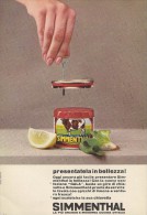 # CARNE SIMMENTHAL 1950s Advert Pubblicità Publicitè Publicidad Reklame Food Meat Viande Fleisch - Affiches