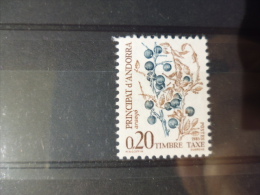 TIMBRE TAXE ANDORRE YVERT N° 54 - Unused Stamps