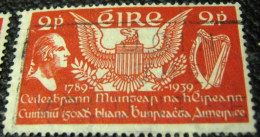 Ireland 1939 The 150th Anniversary Of U.S.A's Constitution 2p - Used - Gebraucht