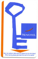 CLE D'HOTEL  NOVOTEL  Porte De Bagnolet PARIS - Hotelzugangskarten