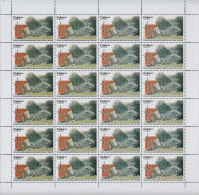 2012.508 CUBA 2012 COMPLETE MNH SHEET.  DIPLOMATIC RELATIONSHIP BELARUS. RUSSIA. - Blocks & Sheetlets