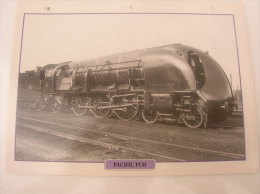 Fiche Technique Et Historique :  Locomotive  Pacific PLM  - France  1909 - Ferrocarril