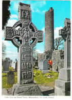 Celtic Cross And Round Tower, Monasterboice, Co. Louth   -  Ireland/Eire - Louth