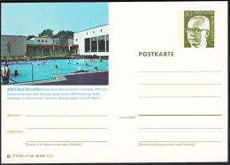 Germany 1973, Illustrated Postal Stationery "Bad Salzuflen", Ref.bbzg - Cartes Postales Illustrées - Neuves