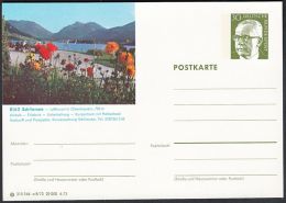 Germany 1973, Illustrated Postal Stationery "Schliersee", Ref.bbzg - Cartes Postales Illustrées - Neuves