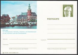 Germany 1973, Illustrated Postal Stationery "Leer", Ref.bbzg - Cartes Postales Illustrées - Neuves