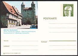 Germany 1973, Illustrated Postal Stationery "Bad Gandersheim", Ref.bbzg - Illustrated Postcards - Mint