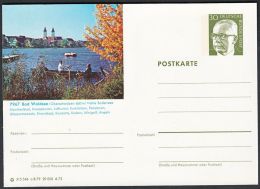 Germany 1973, Illustrated Postal Stationery "Bad Waldsee", Ref.bbzg - Cartoline Illustrate - Nuovi