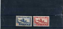 - FRANCE COLONIES . GUINEE . POSTE AERIENNE DE 1942 . - Unused Stamps