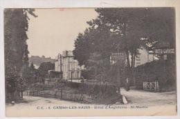 CPA DPT 64 CAMBO LES BAINS, HOTEL D ANGLETERRE, ST MARTIN En 1924!! - Cambo-les-Bains