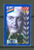 VARIÉTÉS FRANCE 1998 N° 3191 BERNARD BLIER ACTEUR  OBLITÉRÉ YVERT TELLIER 1.60 € - Oblitérés