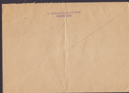 Denmark 3. INTENDANTURKOMPAGNI (Military Mail) GRINDSTED 1962 Cover Brief To KØBENHAVN V. (2 Scans) - Covers & Documents