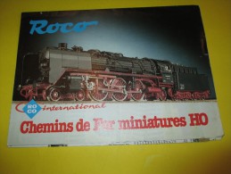 ROCO/ Chemins De Fer Miniatures HO/Roco International /Dépliant/ Version Française/Salzburg/Autriche  /1979       VOIT35 - Otros & Sin Clasificación