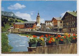 LECH Am Arlberg - M. Hotels KRONE, PFEFFERKORN ....  Riesen-Karte - Lech