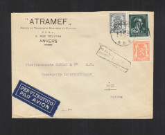 Brief Taxe Reduite Anvers 1946 (12) - Covers & Documents