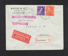 Expres Brief  Antwerpen 1946 (16) - Covers & Documents