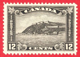 Canada #  174 - 12  Cents  - Mint - Dated  1930-31 - Quebec Citadel /  Citadelle De Québec - Ungebraucht