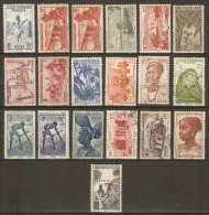 A. O. F.      1947.    LOT  Entre  Le  N° 24  &  42 - Unused Stamps