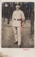 Orig.Photo Allemande- Militaire Allemand Couteau Pompon Ou Baïonnette(Guerre14-18)  Lire+bas - Guerra 1914-18