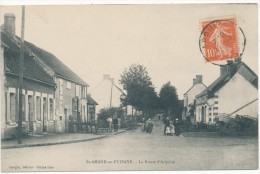 SAINT AMAND EN PUISAYE - La Route D'Arquian - Saint-Amand-en-Puisaye