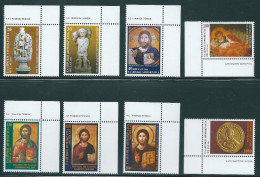 Greece 2000 Church Of Greece Set MNH T0123 - Neufs