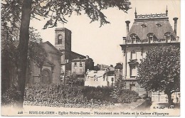 RIVE DE GIER - Eglise Notre-Dame - Monuments Aux Morts - Caisse D'Epargne - Rive De Gier