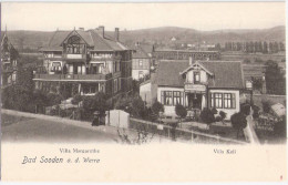 BAD SOODEN An Der Werra Allendorf Villa Margarethe Villa Keil Um 1905 Ungelaufen Ungeteilte Rückseite - Bad Sooden-Allendorf