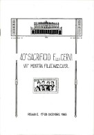 MOSTRA FILATELICA NAZIONALE C.I.F.R. REGGIO EMILIA 1983. GUERRA, FRATELLI CERVI, IMI DEPORTATI. LAGER. LIBRICINO - Italië