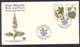 C02077 - UNO (1990) 1400 Wien (stamp: Medicinal Plants) - Pharmacy