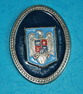 Head Badge For Soldiers - JANDARMERIA, Romania - Police & Gendarmerie