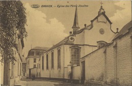 Enghien :  Eglise Des Pères Jésuites   ( Ecrit 1914  Avec Timbre ) - Enghien - Edingen