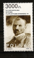 Pologne Polska 1991 N° 3150 ** Bydgoszcz, Philatélie, Bromberg, Peintre, Tableau, Léon Wyczolkowski, Réalisme, Artiste - Unused Stamps