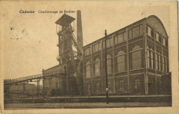 Chatelet :  Charbonage De Boubier   ( Ecrit 1927 Avec Timbres  )  Koolmijnen - Mines - Châtelet