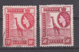 Kenya Uganda Tanganyika Used ; Giraffe, Jirafa, - Giraffes