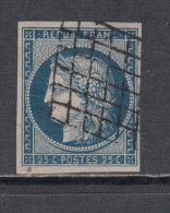 1850  SELLO  YVERT  Nº 4h  ( Bleu - Noir )  , - 1849-1850 Ceres