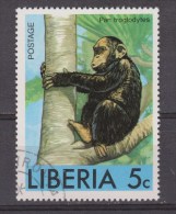 Liberia Used ; Chimpansee - Chimpancés