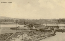 Wangen An Der Aare - Bau Der Stauanlagen  (Feldpost)           Ca. 1910 - Wangen An Der Aare