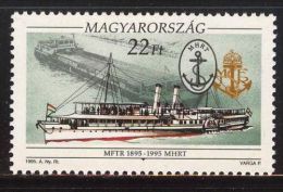 HUNGARY 1995 TRANSPORT Vehicles SHIP - Fine Set MNH - Neufs