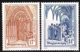 HUNGARY 1996 ARCHITECTURE Religious Buildings PANONHALMA MONASTERY - Fine Set MNH - Nuovi