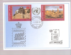 World Heritage, Spain Type - 2000  MONACO - Storia Postale