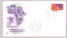 FDC United Nations Namibia 1973 - FDC