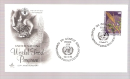 FDC United Nations World Food Program 1971 - FDC