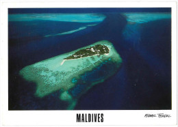 MALDIVES-EMBUDHU (PHOTO MICHAEL FRIEDEL No.23/66) / THEMATIC STAMP-FLOWER - Maldives