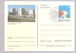 FDC United Nations - Postal Card 1985 - FDC