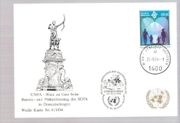 International Year Of The Family 1994 DONAUESCHINGEN - Lettres & Documents