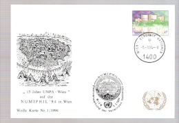International Center Vienna 1992 - NUMIPHIL '94 - Lettres & Documents