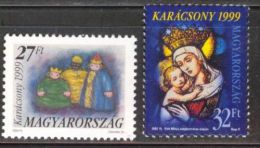 HUNGARY 1999 CULTURE Celebration CHRISTMAS - Fine Set MNH - Unused Stamps