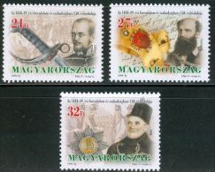 HUNGARY 1999 CULTURE People History REVOLUTION - Fine Set MNH - Unused Stamps