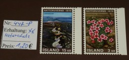 Island Michel Nr: 447 -8  ** MNH Postfrisch    #4036 - Neufs