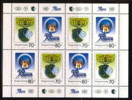 HUNGARY 2001 EVENTS 50 Years Of UNHCR ORGANIZATION - Fine Sheet MNH - Ongebruikt